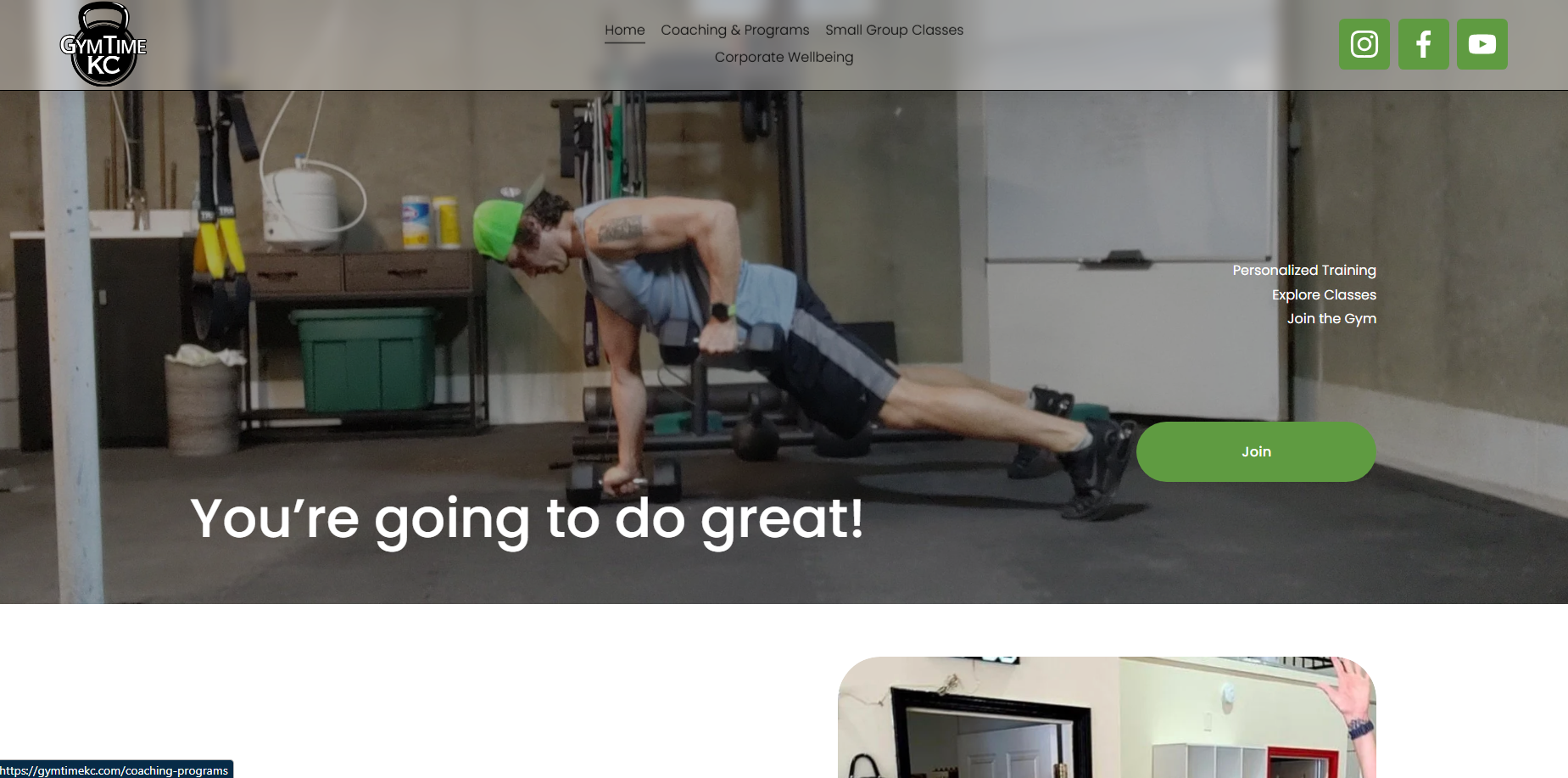 Gymtime KC screenshot